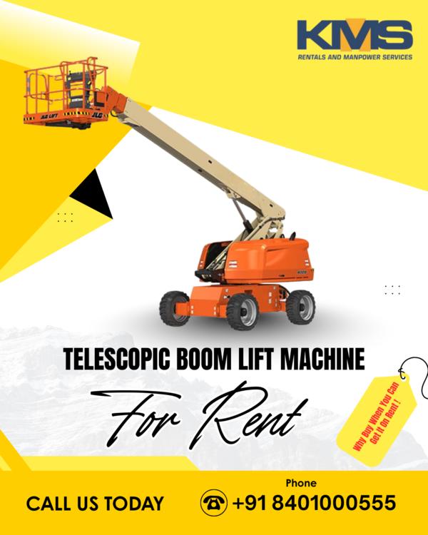 short term telescopic boom lif