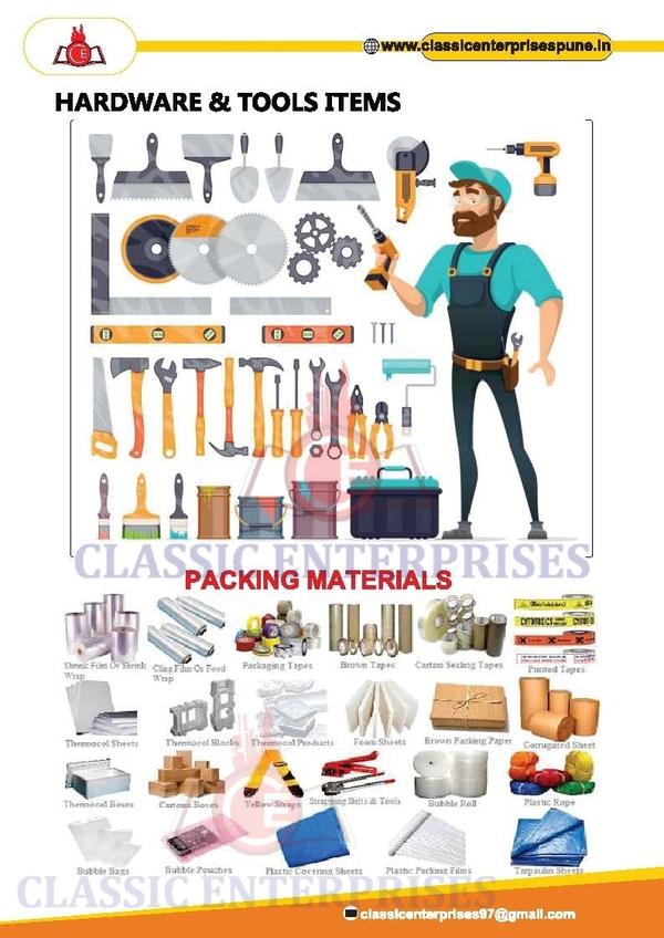 Classic Enterprises. The catalog is divided into t