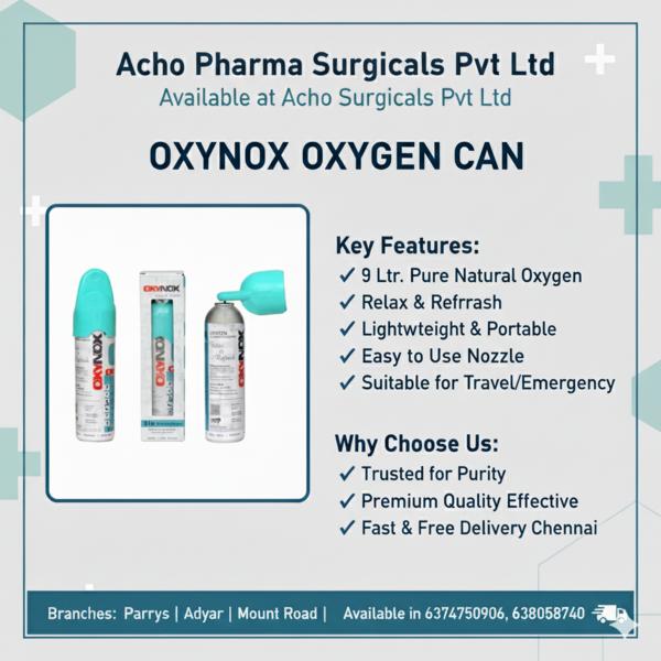 portable oxygen can in adyar