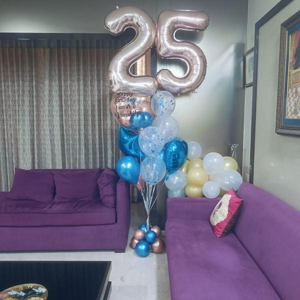 Helium balloons in mumbai walk