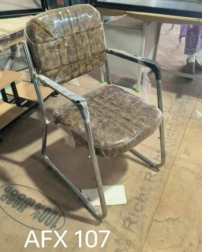 Fixed Steel Frame With Cushion Office Visitor Chairs Manufacturers in Madurai.