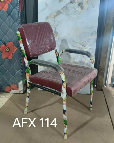 Fixed Steel Frame With Cushion Office Visitor Chairs Manufacturers in Madurai.