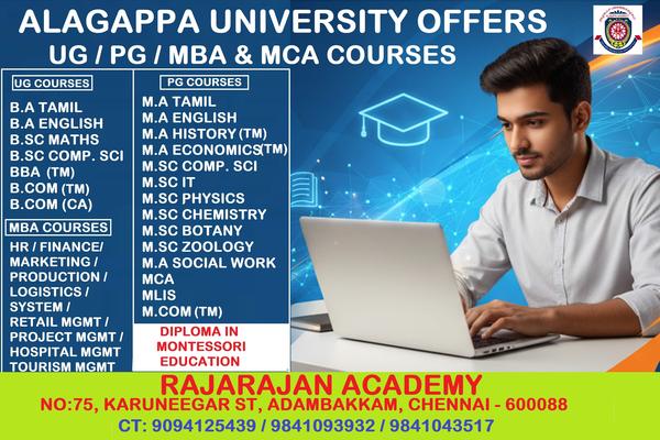 ALAGAPPA UNIVERSITY STUDY