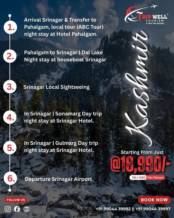 *Discover Kashmir in 6 Beautif