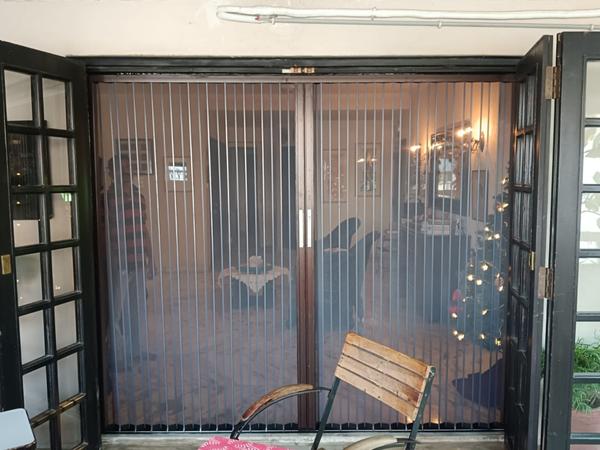 Aluminum Security Mesh Install