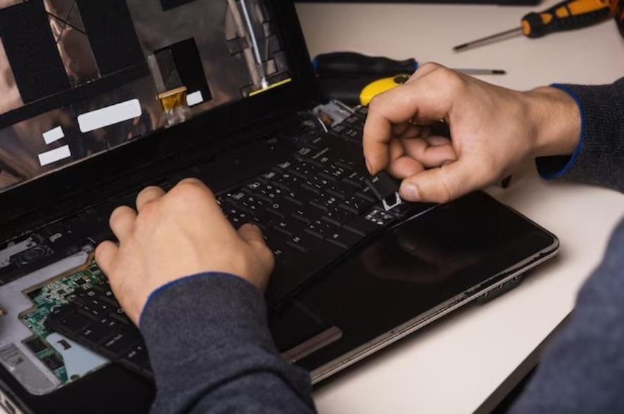 If your laptop’s keyboard is m