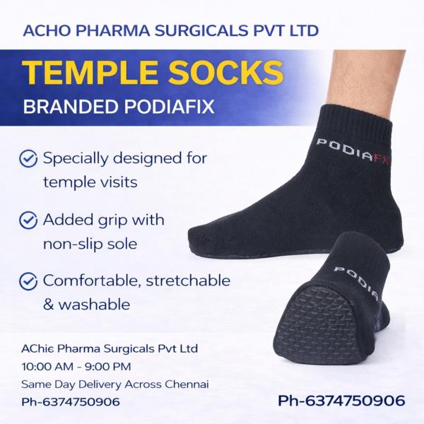 temple socks in chepauk