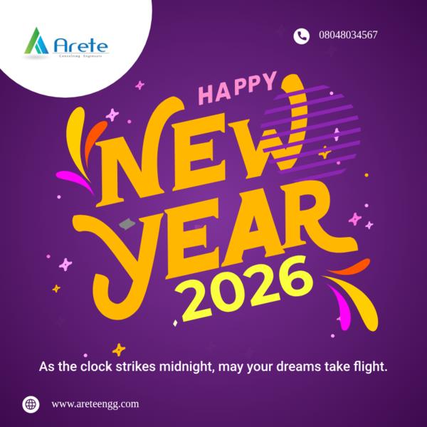 🎆 Welcome New Year 2026! ✨ A 