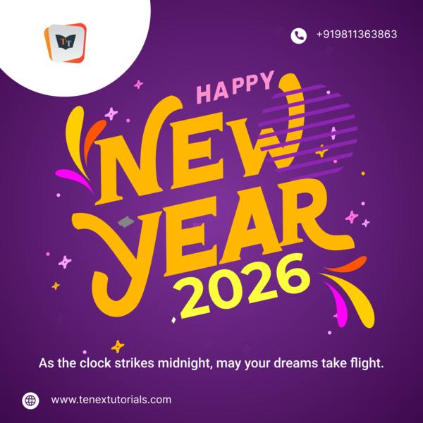🎆 Welcome New Year 2026!