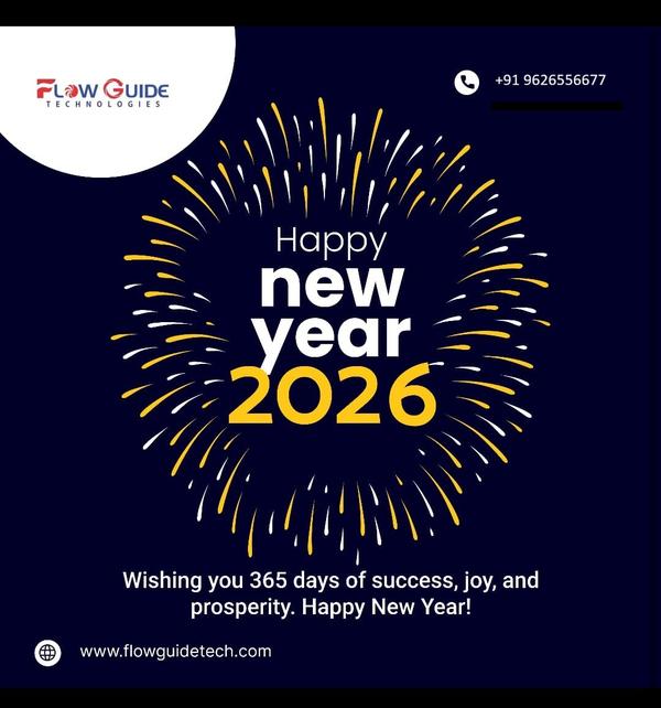 🎆 Welcome New Year 2026! ✨ A new year means new b