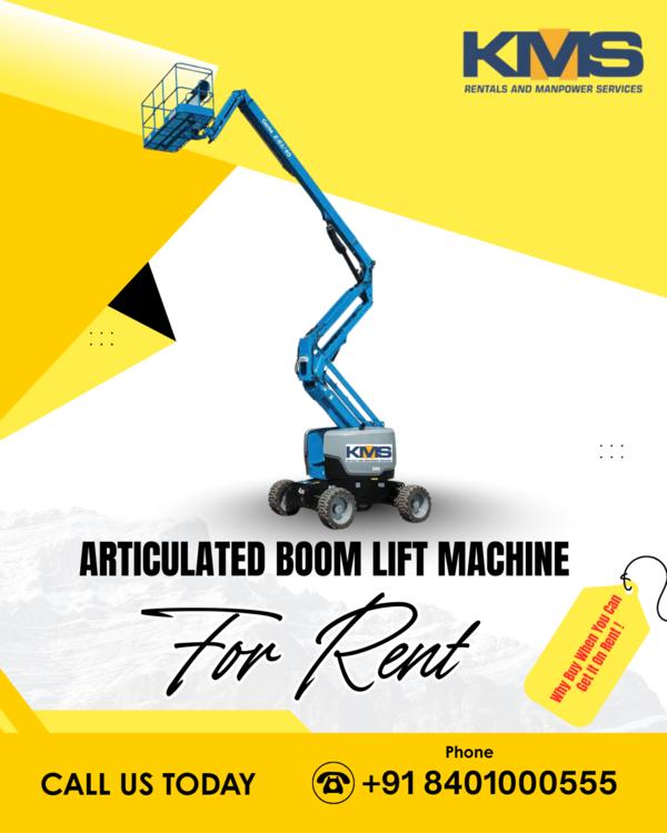 hydraulic articulating boom li