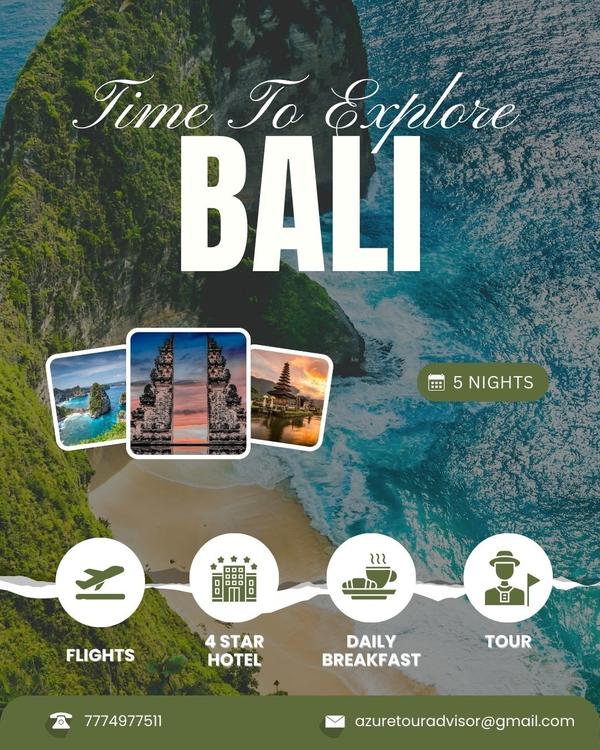 Bali Tour Package from Nagpur.