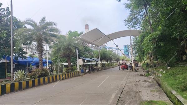 Toll Plaza Entrance gate Tensile membrane Structur