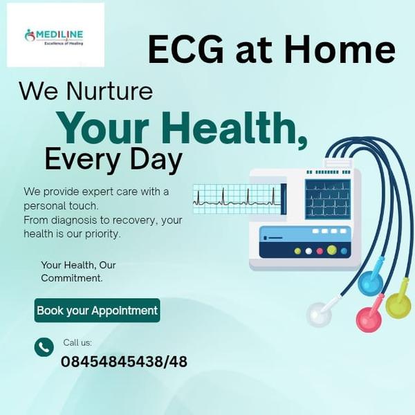 quick ecg service at home
