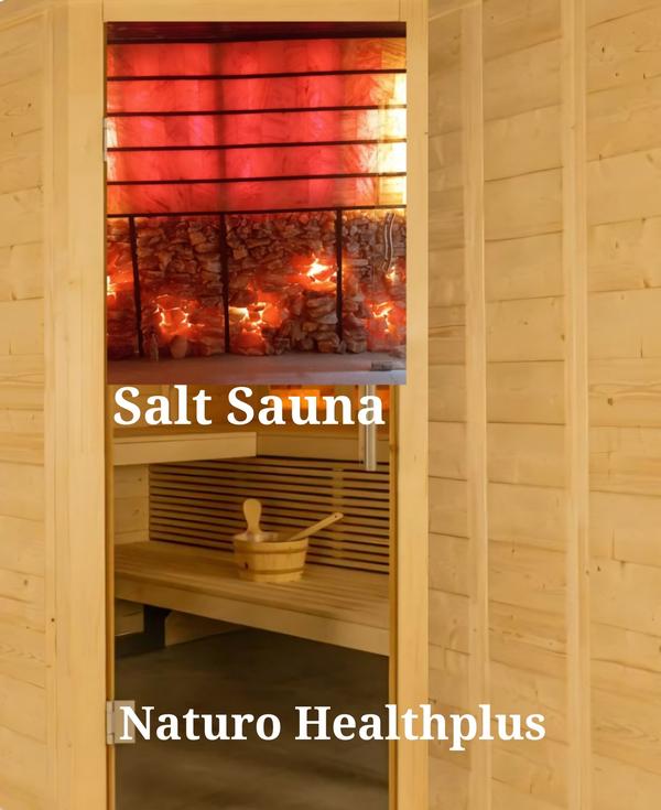 Salt sauna when combined