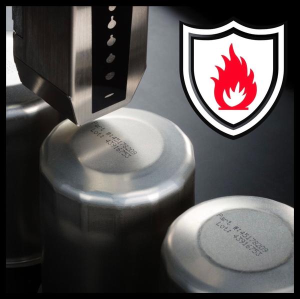 Hitachi's Heat Resistant Ink is engineered to with