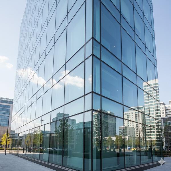 durable safety glass partition