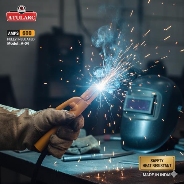 brass electrode holder with hi