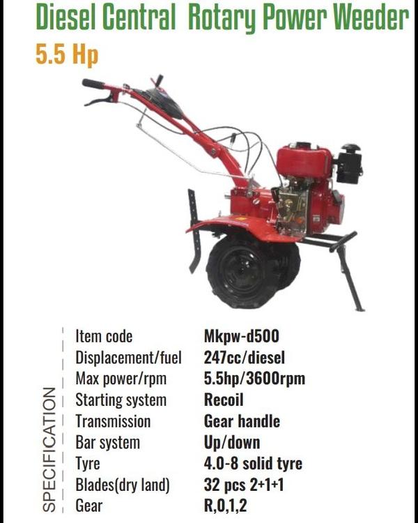 trolley brushcutter for dense 