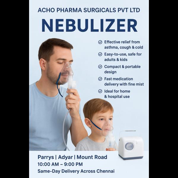 doctor advised nebulizer in tr