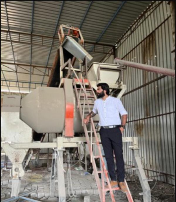 A wall putty recipe looks simp