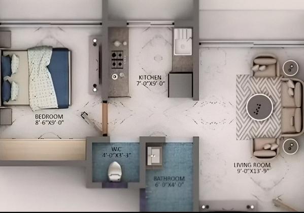 bhayandar residential flats wi