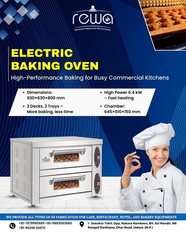 🔥 ELECTRIC BAKING OVEN
High-p