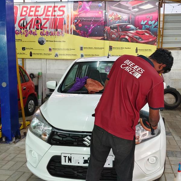 car cleansing with wash and sh