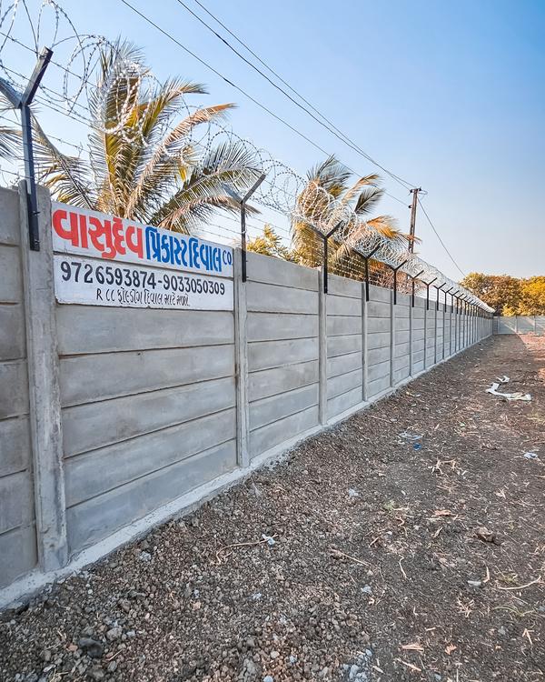 RCC PRESTRESSED WALL.Rcc Precast wall,RCC Fencing 
