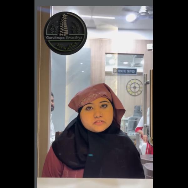 सैयद तस्लीमा (उम्र: 19) का वजन