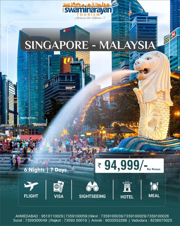  Singapore–Malaysia Tour | 6Ni