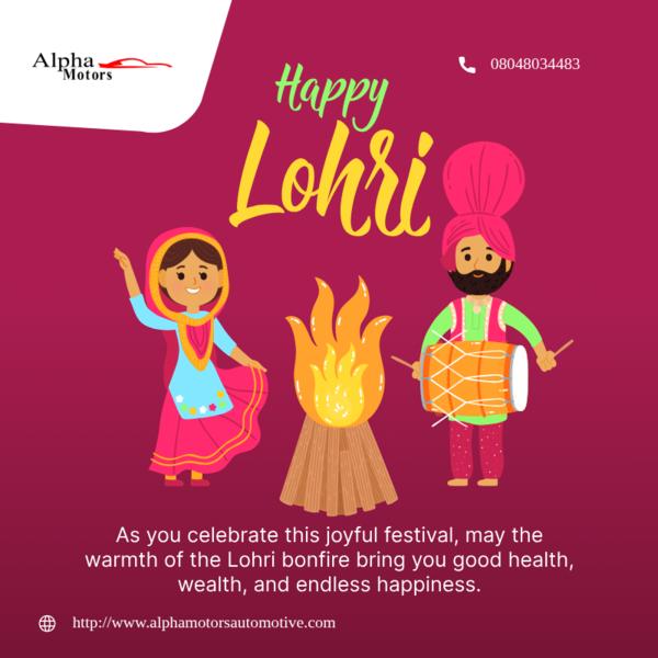 🔥 Warm wishes on Lohri! May y