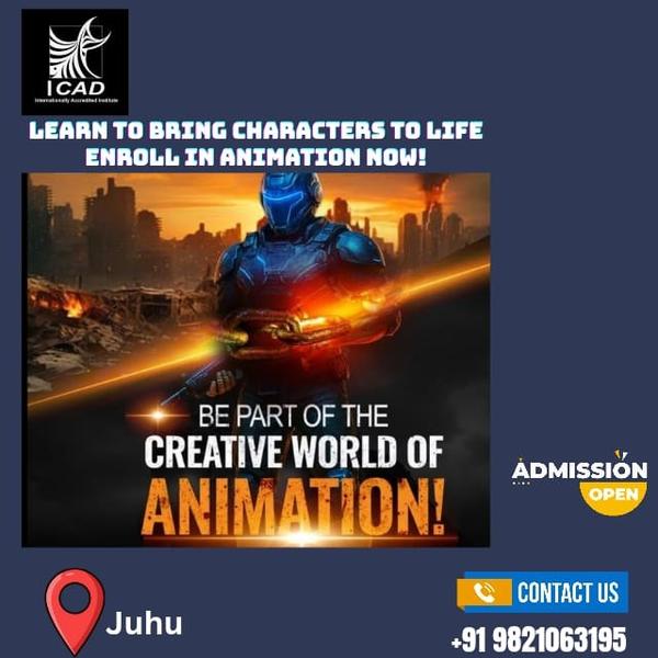Enroll now in our 3D Anim