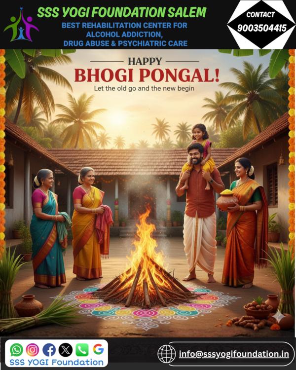 Burn away the past like Bhogi 