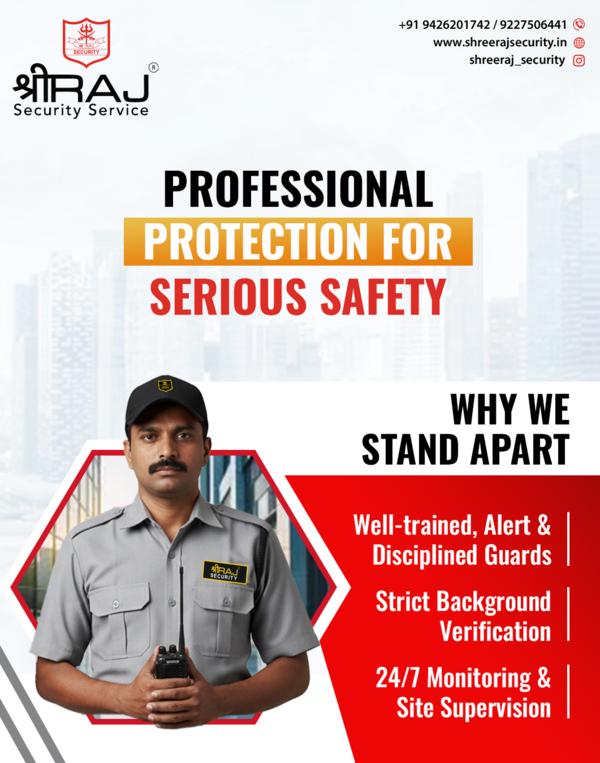 Professional security guards d