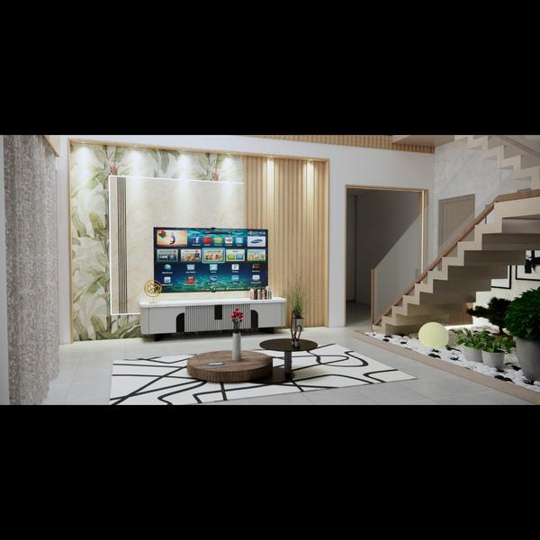 A stylish TV unit that enhance