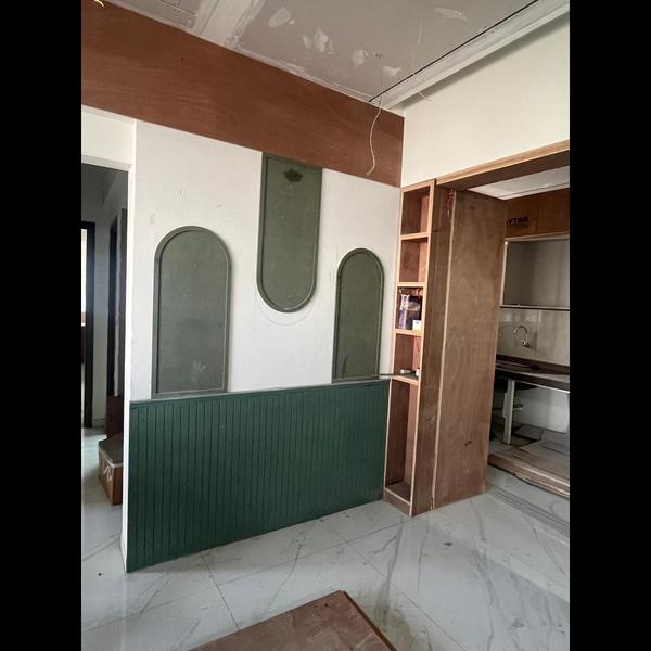 Minimal wall design with MDF g