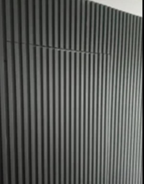 Decorative charcoal wall 