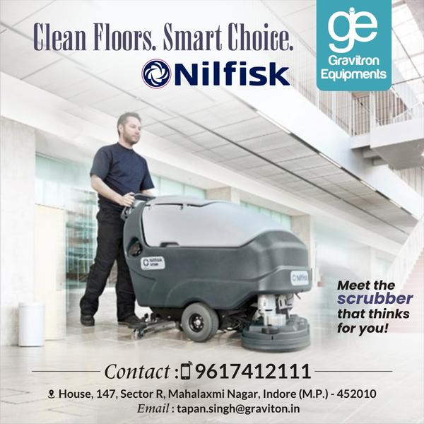 nilfisk scrubber dryers indore