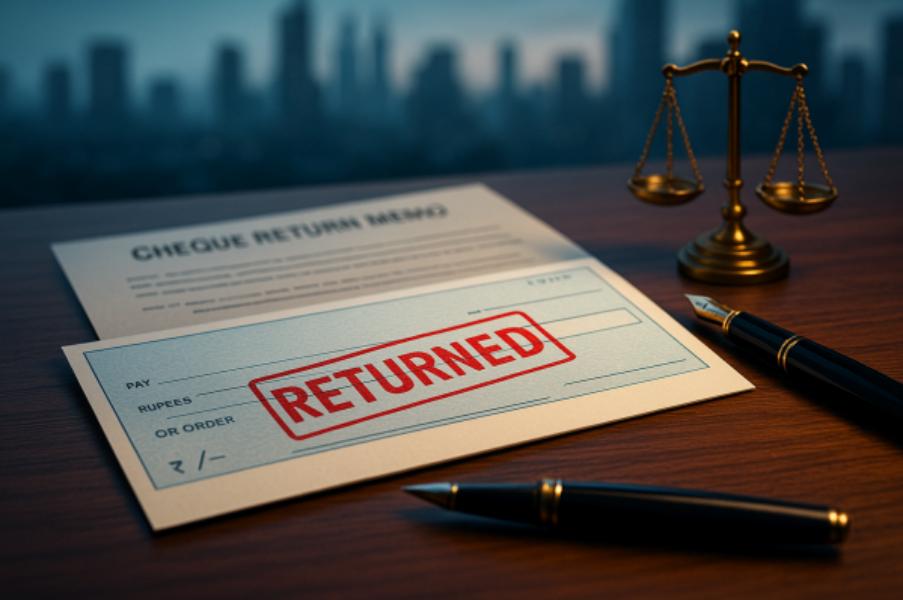 Cheque bouncing advocate in Mu