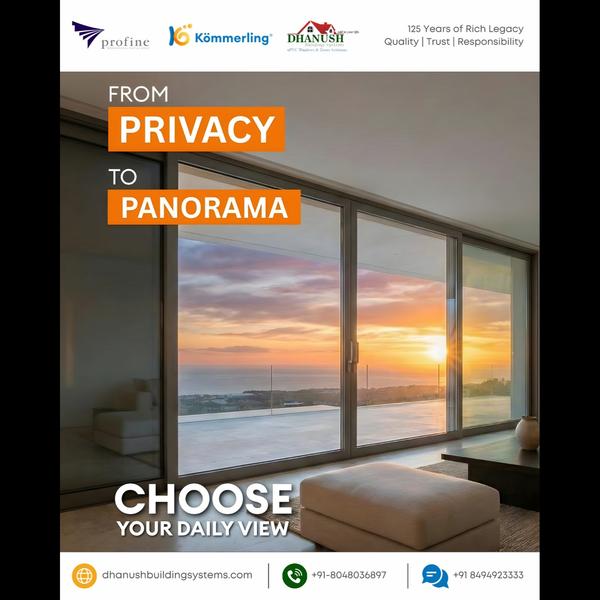 Frame Your Perfect Daily ViewKommerling Aluminium