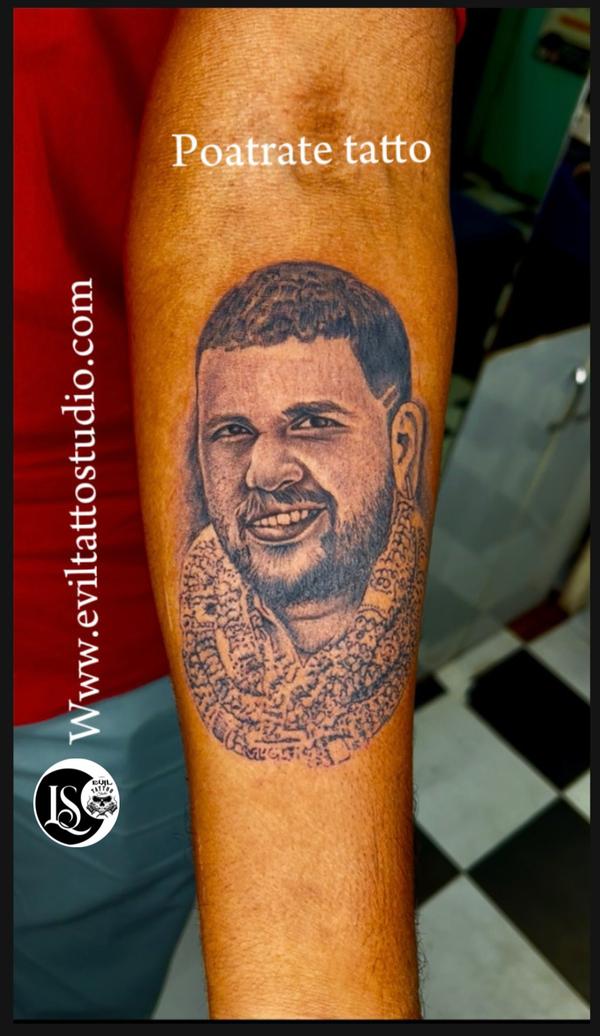 custom portrait tattoo hyderab