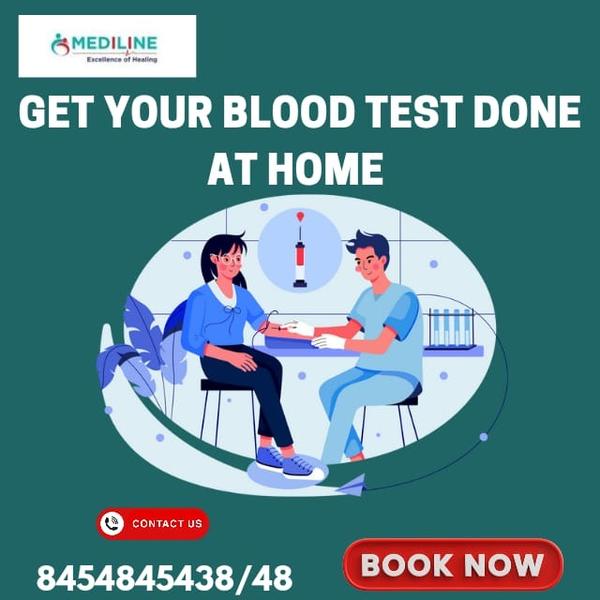Book a blood test at home now