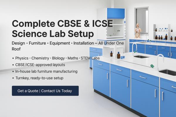 CBSE & ICSE Science Lab Setup – Turnkey Solution