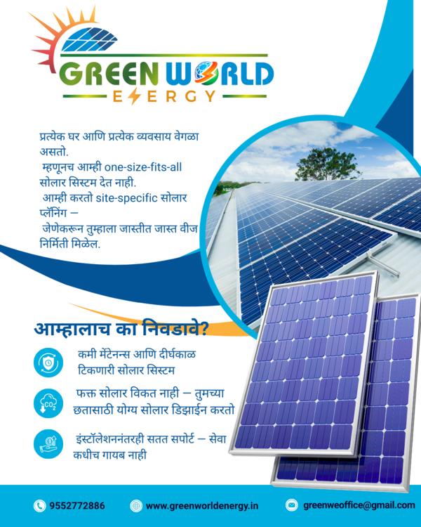 solar roof top installtion in nagpur . nagpurs no.