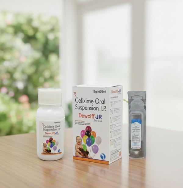 Composition:-Cefixime I.P. 50mg Oral Suspension