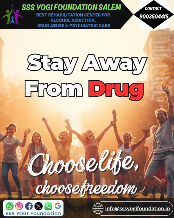 Stay away from drugs — choose 