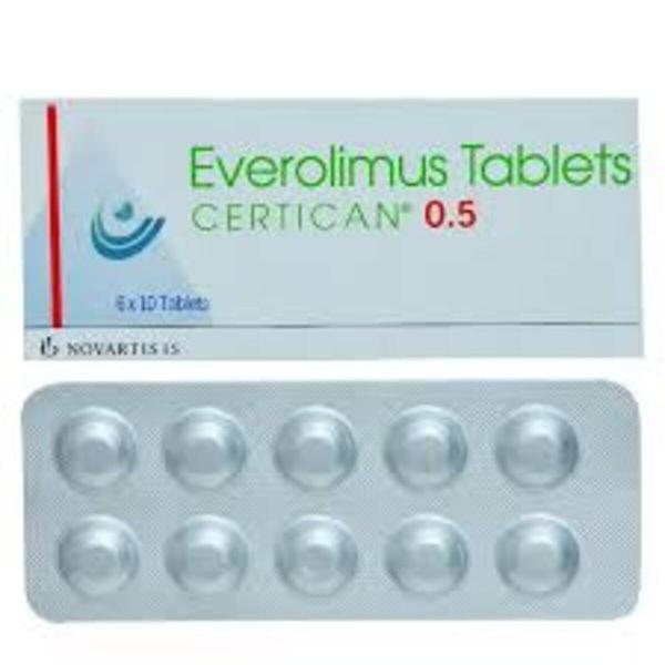 CERTICAN 0.5 mg Tablet & 