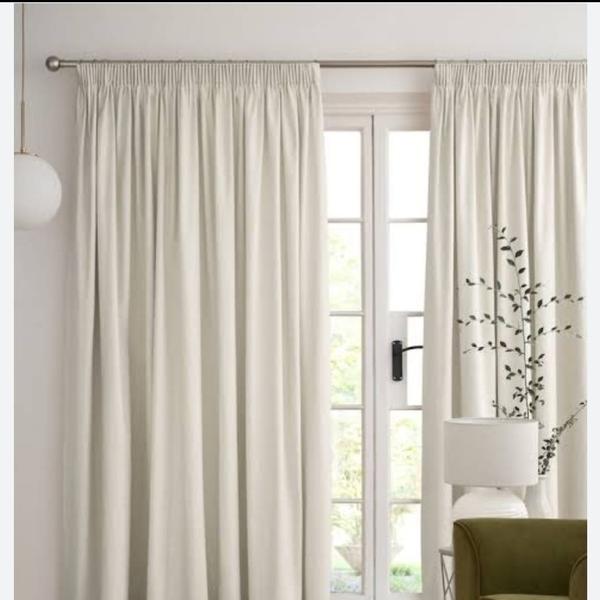 Pencil pleat curtains are