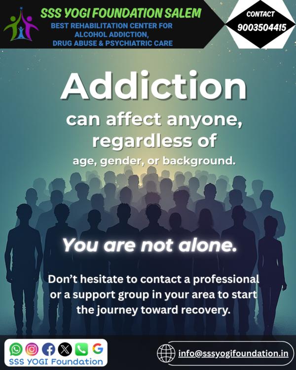 Addiction doesn’t discriminate